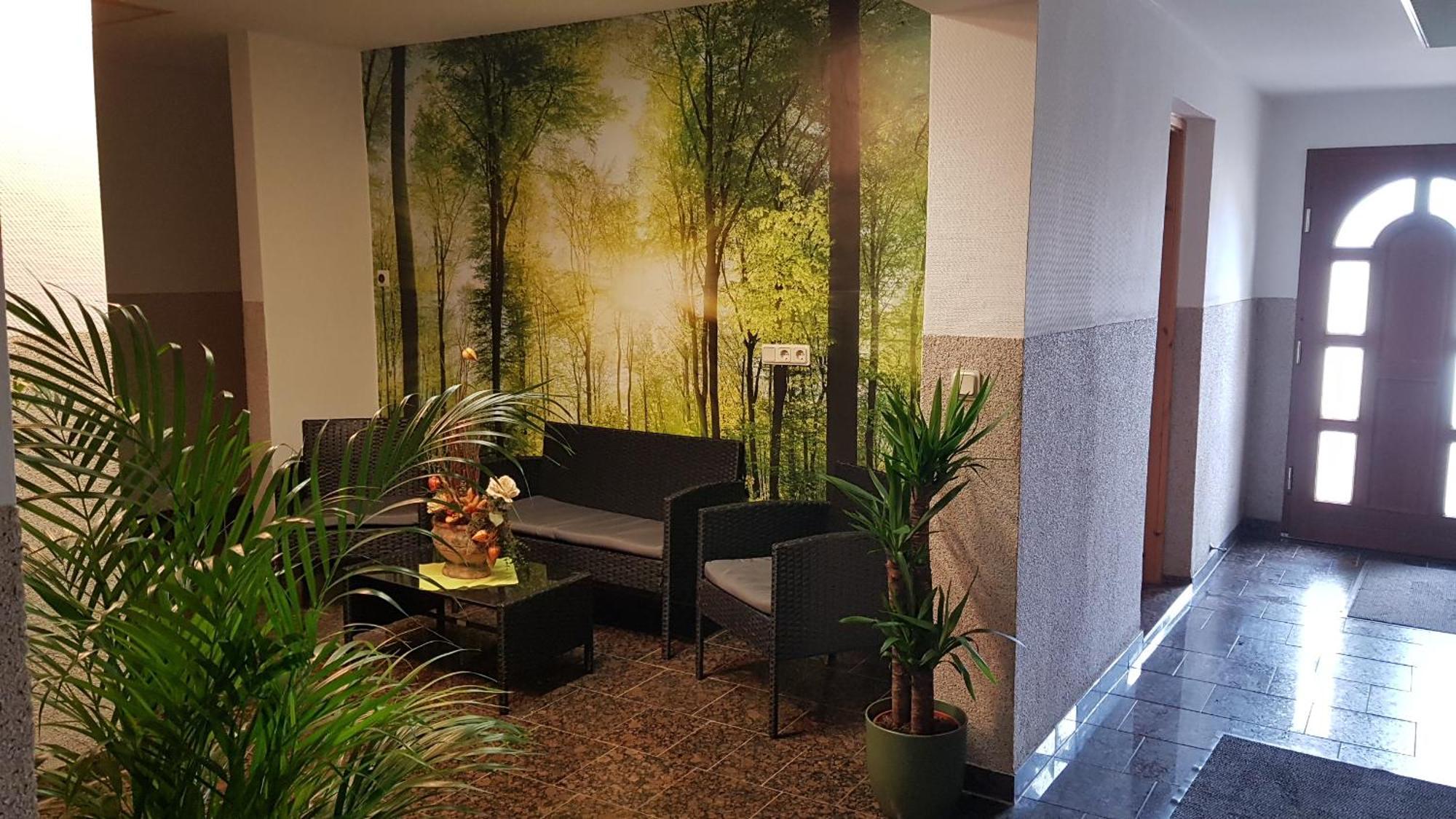 Pension Zum Lindenwald Colbitz Buitenkant foto